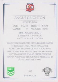 2019 NRL Elite #120 Angus Crichton Back